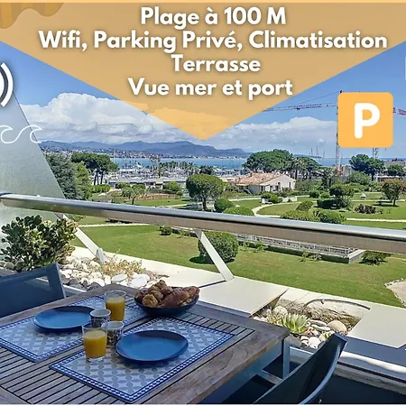 T1bis Vue Et Port Marina Baie Des Anges